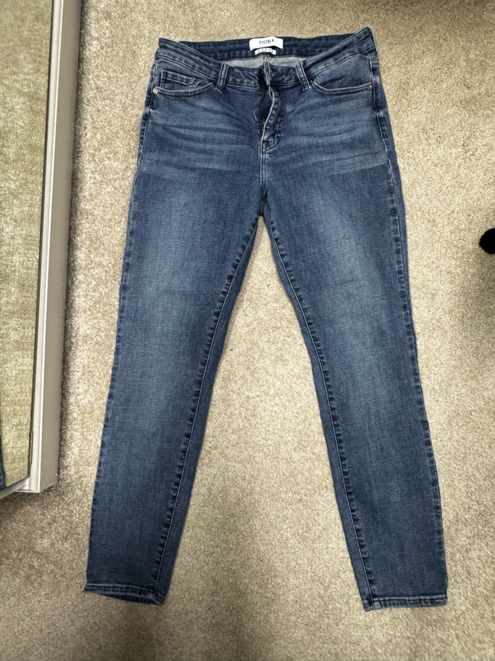 pistola Women's Dark Wash Skinny Jeans